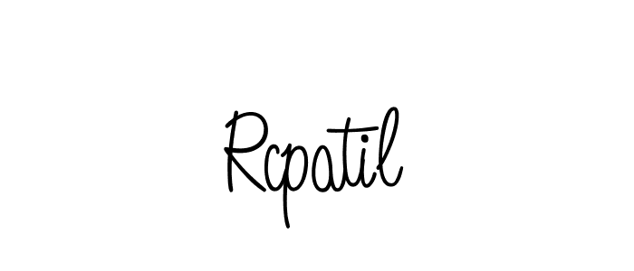 if you are searching for the best signature style for your name Rcpatil. so please give up your signature search. here we have designed multiple signature styles  using Angelique-Rose-font-FFP. Rcpatil signature style 5 images and pictures png