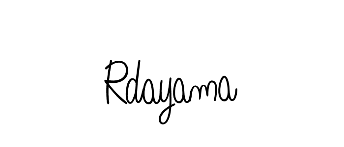 Angelique-Rose-font-FFP is a professional signature style that is perfect for those who want to add a touch of class to their signature. It is also a great choice for those who want to make their signature more unique. Get Rdayama name to fancy signature for free. Rdayama signature style 5 images and pictures png