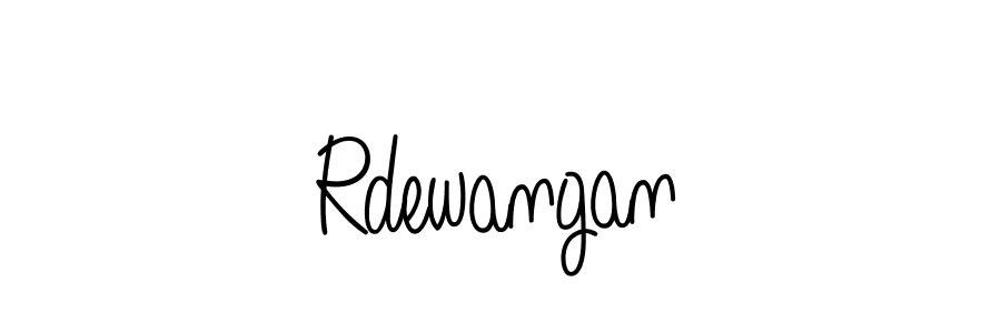 Make a beautiful signature design for name Rdewangan. Use this online signature maker to create a handwritten signature for free. Rdewangan signature style 5 images and pictures png