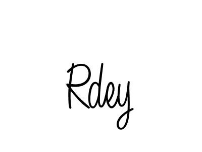 It looks lik you need a new signature style for name Rdey. Design unique handwritten (Angelique-Rose-font-FFP) signature with our free signature maker in just a few clicks. Rdey signature style 5 images and pictures png