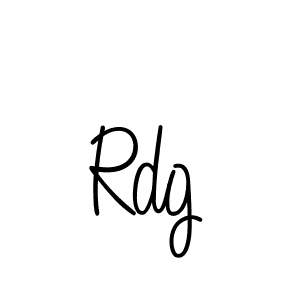 Also we have Rdg name is the best signature style. Create professional handwritten signature collection using Angelique-Rose-font-FFP autograph style. Rdg signature style 5 images and pictures png