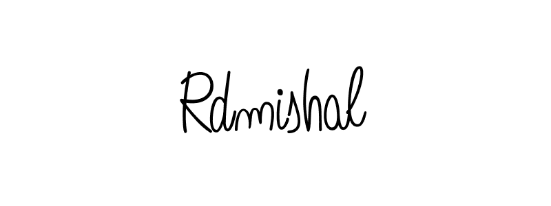 Also we have Rdmishal name is the best signature style. Create professional handwritten signature collection using Angelique-Rose-font-FFP autograph style. Rdmishal signature style 5 images and pictures png