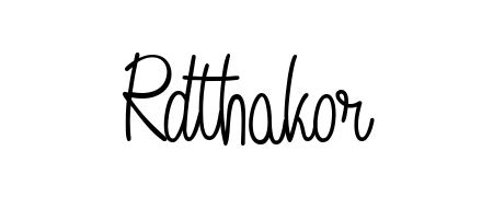 Master the art of signing with Rdthakor written in fluent Angelique-Rose-font-FFP script. A great template to practice and refine your handwriting. Rdthakor signature style 5 images and pictures png