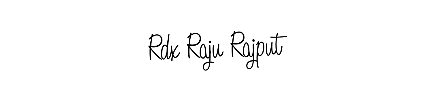 This is the best signature style for the Rdx Raju Rajput name. Also you like these signature font (Angelique-Rose-font-FFP). Mix name signature. Rdx Raju Rajput signature style 5 images and pictures png