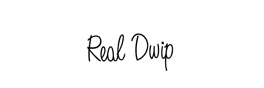 How to make Real Dwip signature? Angelique-Rose-font-FFP is a professional autograph style. Create handwritten signature for Real Dwip name. Real Dwip signature style 5 images and pictures png