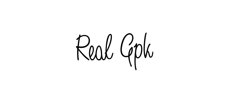 You can use this online signature creator to create a handwritten signature for the name Real Gpk. This is the best online autograph maker. Real Gpk signature style 5 images and pictures png