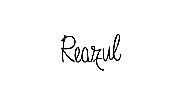 if you are searching for the best signature style for your name Reazul. so please give up your signature search. here we have designed multiple signature styles  using Angelique-Rose-font-FFP. Reazul signature style 5 images and pictures png