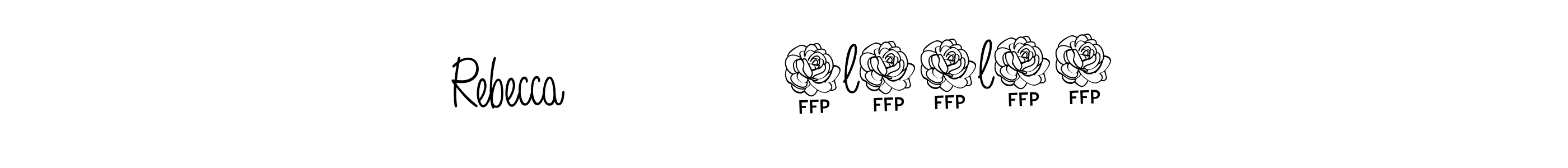Also we have Rebecca              4l16l24 name is the best signature style. Create professional handwritten signature collection using Angelique-Rose-font-FFP autograph style. Rebecca              4l16l24 signature style 5 images and pictures png
