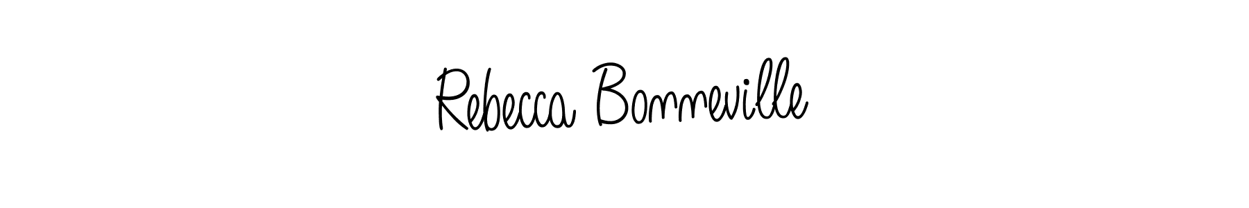 Also You can easily find your signature by using the search form. We will create Rebecca Bonneville name handwritten signature images for you free of cost using Angelique-Rose-font-FFP sign style. Rebecca Bonneville signature style 5 images and pictures png