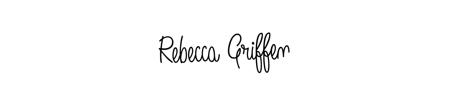 How to Draw Rebecca Griffen signature style? Angelique-Rose-font-FFP is a latest design signature styles for name Rebecca Griffen. Rebecca Griffen signature style 5 images and pictures png