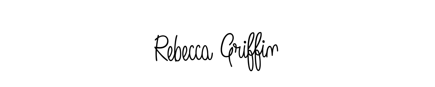 It looks lik you need a new signature style for name Rebecca Griffin. Design unique handwritten (Angelique-Rose-font-FFP) signature with our free signature maker in just a few clicks. Rebecca Griffin signature style 5 images and pictures png