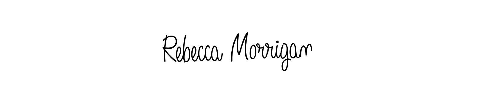 Check out images of Autograph of Rebecca Morrigan name. Actor Rebecca Morrigan Signature Style. Angelique-Rose-font-FFP is a professional sign style online. Rebecca Morrigan signature style 5 images and pictures png