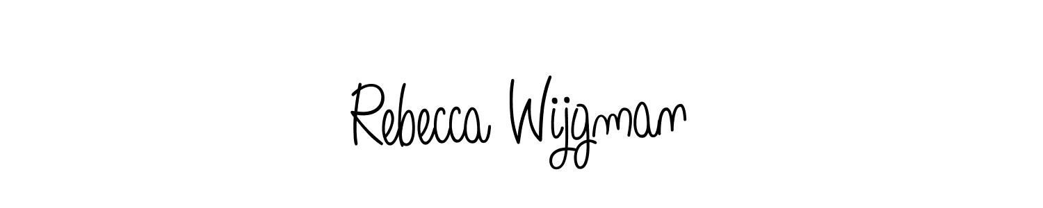 Once you've used our free online signature maker to create your best signature Angelique-Rose-font-FFP style, it's time to enjoy all of the benefits that Rebecca Wijgman name signing documents. Rebecca Wijgman signature style 5 images and pictures png