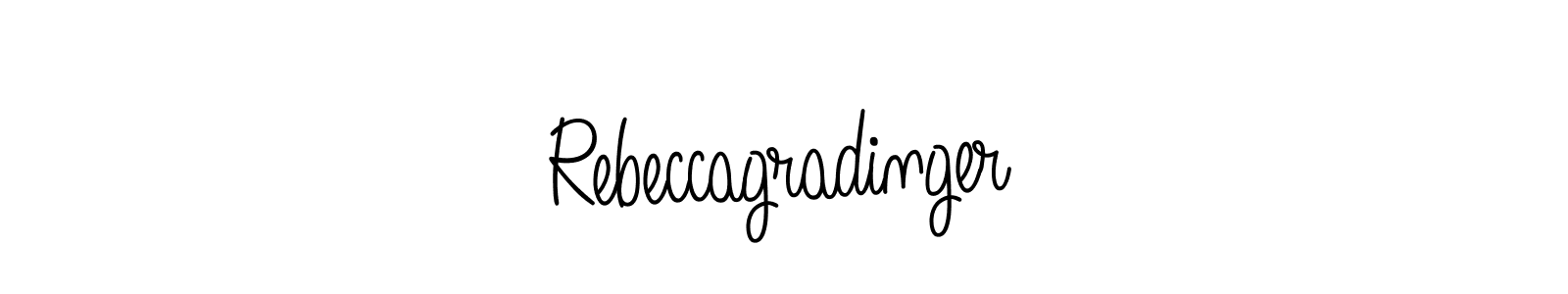 Also we have Rebeccagradinger name is the best signature style. Create professional handwritten signature collection using Angelique-Rose-font-FFP autograph style. Rebeccagradinger signature style 5 images and pictures png