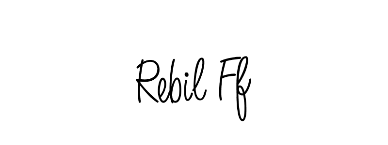 Here are the top 10 professional signature styles for the name Rebil Ff. These are the best autograph styles you can use for your name. Rebil Ff signature style 5 images and pictures png