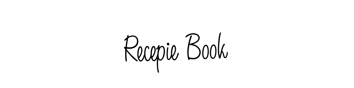 Make a short Recepie Book signature style. Manage your documents anywhere anytime using Angelique-Rose-font-FFP. Create and add eSignatures, submit forms, share and send files easily. Recepie Book signature style 5 images and pictures png