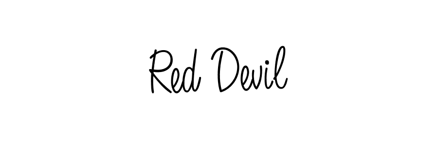 Also we have Red Devil name is the best signature style. Create professional handwritten signature collection using Angelique-Rose-font-FFP autograph style. Red Devil signature style 5 images and pictures png