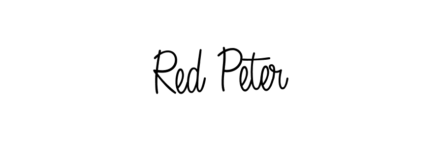 The best way (Angelique-Rose-font-FFP) to make a short signature is to pick only two or three words in your name. The name Red Peter include a total of six letters. For converting this name. Red Peter signature style 5 images and pictures png