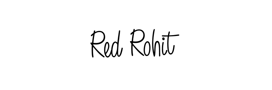 How to Draw Red Rohit signature style? Angelique-Rose-font-FFP is a latest design signature styles for name Red Rohit. Red Rohit signature style 5 images and pictures png