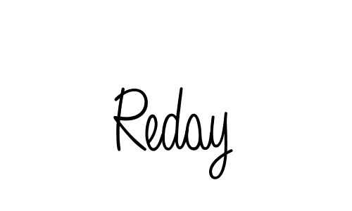 How to Draw Reday signature style? Angelique-Rose-font-FFP is a latest design signature styles for name Reday. Reday signature style 5 images and pictures png