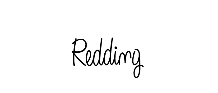 Also we have Redding name is the best signature style. Create professional handwritten signature collection using Angelique-Rose-font-FFP autograph style. Redding signature style 5 images and pictures png