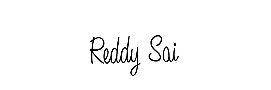 Make a beautiful signature design for name Reddy Sai. With this signature (Angelique-Rose-font-FFP) style, you can create a handwritten signature for free. Reddy Sai signature style 5 images and pictures png