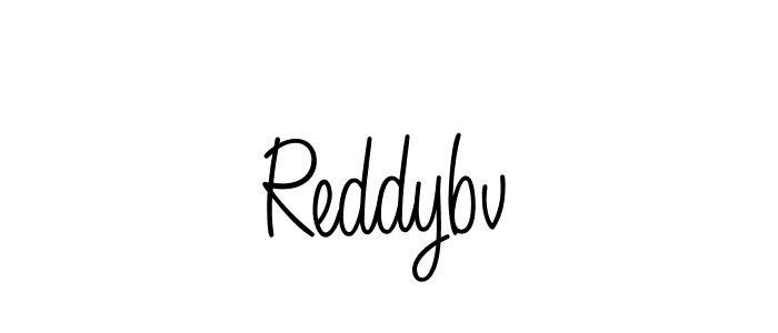 if you are searching for the best signature style for your name Reddybv. so please give up your signature search. here we have designed multiple signature styles  using Angelique-Rose-font-FFP. Reddybv signature style 5 images and pictures png