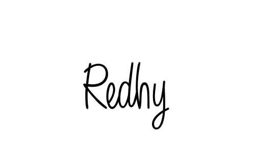 How to Draw Redhy signature style? Angelique-Rose-font-FFP is a latest design signature styles for name Redhy. Redhy signature style 5 images and pictures png