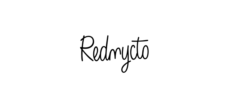 How to Draw Rednycto signature style? Angelique-Rose-font-FFP is a latest design signature styles for name Rednycto. Rednycto signature style 5 images and pictures png