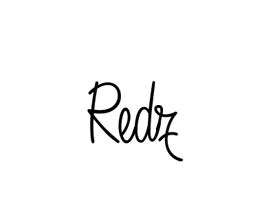 Make a beautiful signature design for name Redz. With this signature (Angelique-Rose-font-FFP) style, you can create a handwritten signature for free. Redz signature style 5 images and pictures png