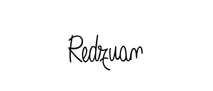 How to make Redzuan name signature. Use Angelique-Rose-font-FFP style for creating short signs online. This is the latest handwritten sign. Redzuan signature style 5 images and pictures png