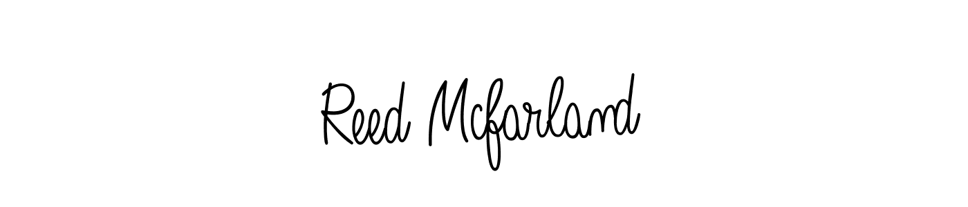 It looks lik you need a new signature style for name Reed Mcfarland. Design unique handwritten (Angelique-Rose-font-FFP) signature with our free signature maker in just a few clicks. Reed Mcfarland signature style 5 images and pictures png