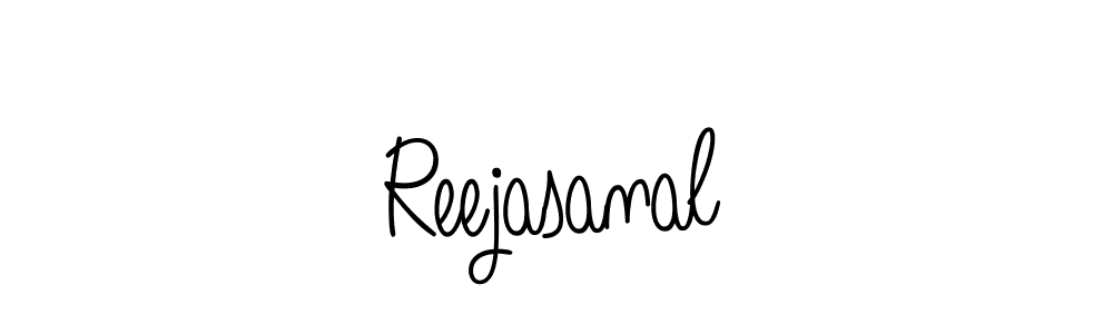 How to Draw Reejasanal signature style? Angelique-Rose-font-FFP is a latest design signature styles for name Reejasanal. Reejasanal signature style 5 images and pictures png