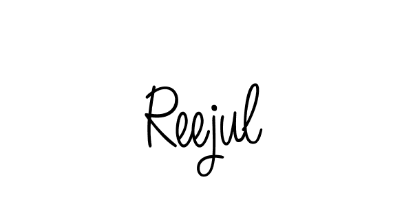 Make a short Reejul signature style. Manage your documents anywhere anytime using Angelique-Rose-font-FFP. Create and add eSignatures, submit forms, share and send files easily. Reejul signature style 5 images and pictures png