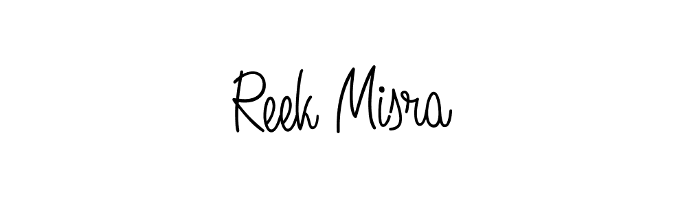 Make a short Reek Misra signature style. Manage your documents anywhere anytime using Angelique-Rose-font-FFP. Create and add eSignatures, submit forms, share and send files easily. Reek Misra signature style 5 images and pictures png