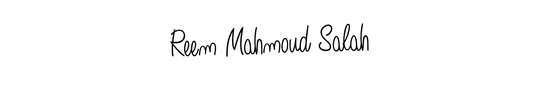 Also You can easily find your signature by using the search form. We will create Reem Mahmoud Salah name handwritten signature images for you free of cost using Angelique-Rose-font-FFP sign style. Reem Mahmoud Salah signature style 5 images and pictures png