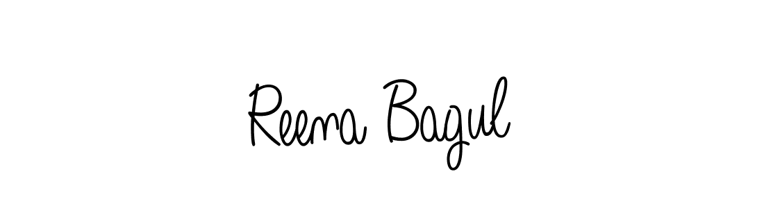 Also we have Reena Bagul name is the best signature style. Create professional handwritten signature collection using Angelique-Rose-font-FFP autograph style. Reena Bagul signature style 5 images and pictures png