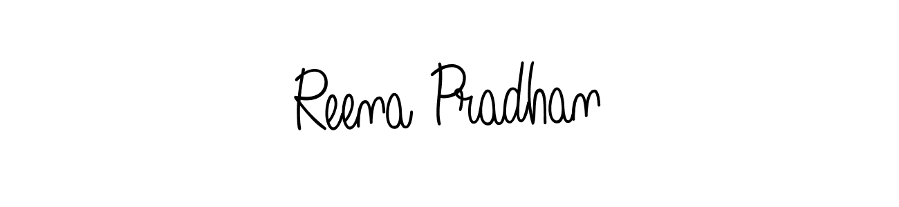 How to Draw Reena Pradhan signature style? Angelique-Rose-font-FFP is a latest design signature styles for name Reena Pradhan. Reena Pradhan signature style 5 images and pictures png