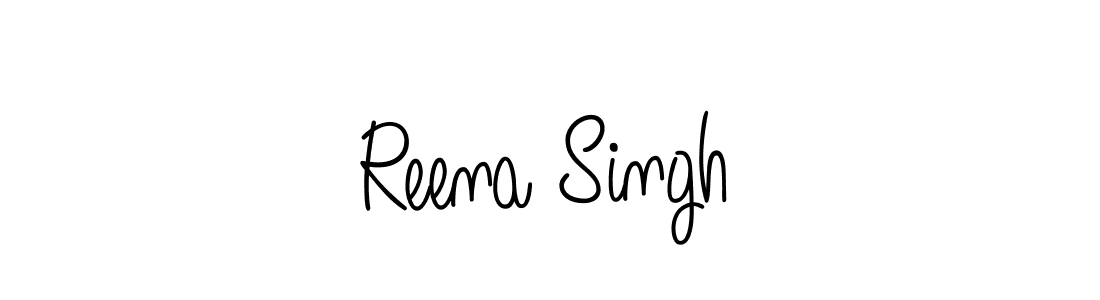 Once you've used our free online signature maker to create your best signature Angelique-Rose-font-FFP style, it's time to enjoy all of the benefits that Reena Singh name signing documents. Reena Singh signature style 5 images and pictures png