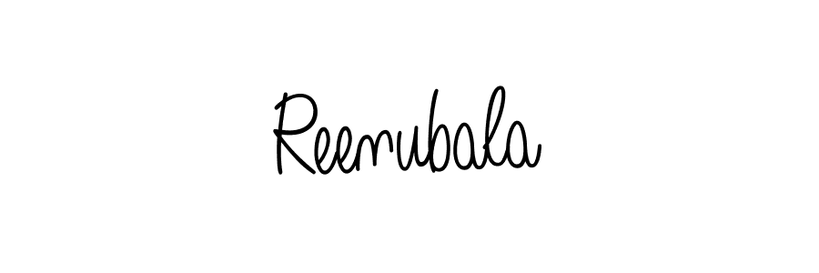 How to make Reenubala signature? Angelique-Rose-font-FFP is a professional autograph style. Create handwritten signature for Reenubala name. Reenubala signature style 5 images and pictures png