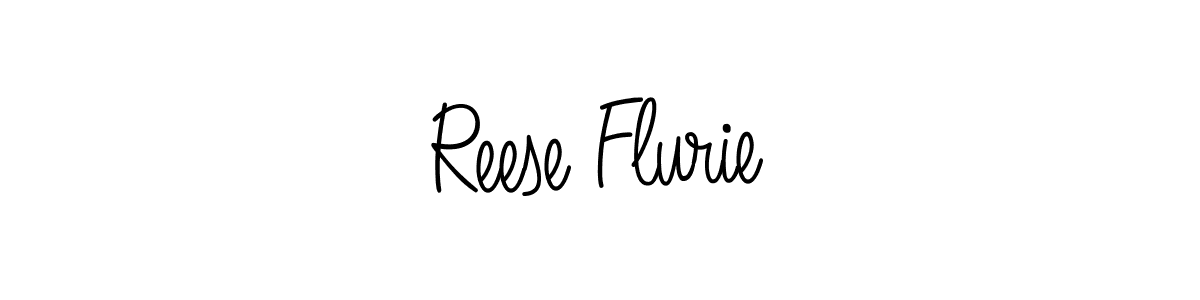 The best way (Angelique-Rose-font-FFP) to make a short signature is to pick only two or three words in your name. The name Reese Flurie include a total of six letters. For converting this name. Reese Flurie signature style 5 images and pictures png