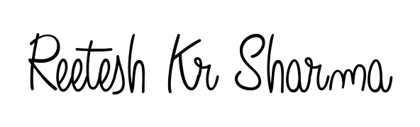 Design your own signature with our free online signature maker. With this signature software, you can create a handwritten (Angelique-Rose-font-FFP) signature for name Reetesh Kr Sharma. Reetesh Kr Sharma signature style 5 images and pictures png