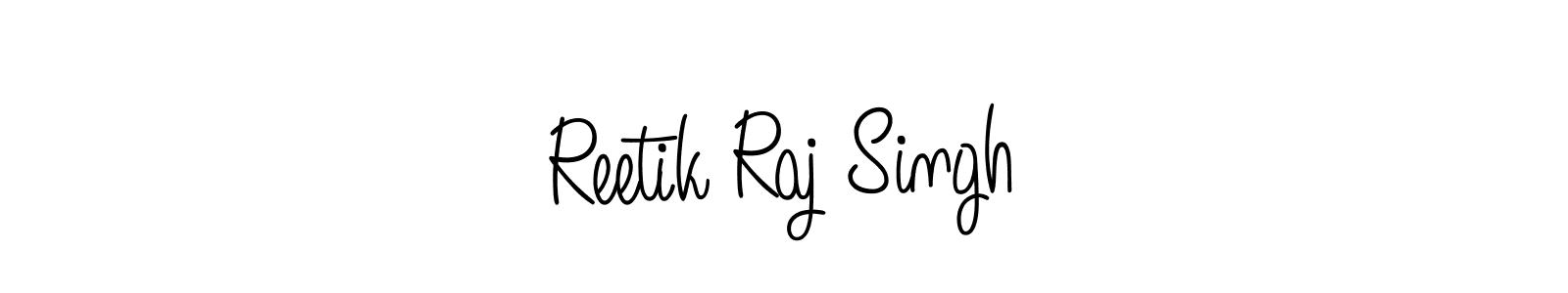 How to make Reetik Raj Singh signature? Angelique-Rose-font-FFP is a professional autograph style. Create handwritten signature for Reetik Raj Singh name. Reetik Raj Singh signature style 5 images and pictures png