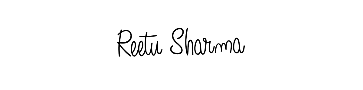 Check out images of Autograph of Reetu Sharma name. Actor Reetu Sharma Signature Style. Angelique-Rose-font-FFP is a professional sign style online. Reetu Sharma signature style 5 images and pictures png