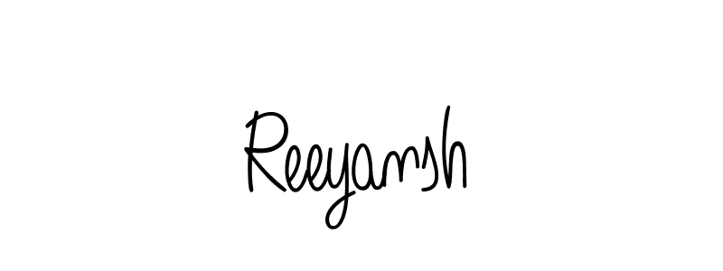 Design your own signature with our free online signature maker. With this signature software, you can create a handwritten (Angelique-Rose-font-FFP) signature for name Reeyansh. Reeyansh signature style 5 images and pictures png