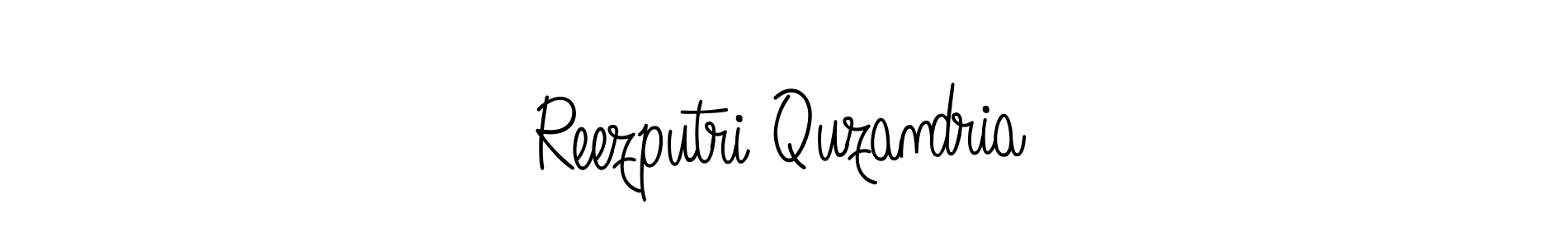 This is the best signature style for the Reezputri Quzandria name. Also you like these signature font (Angelique-Rose-font-FFP). Mix name signature. Reezputri Quzandria signature style 5 images and pictures png