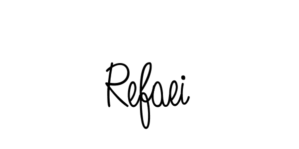 Also we have Refaei name is the best signature style. Create professional handwritten signature collection using Angelique-Rose-font-FFP autograph style. Refaei signature style 5 images and pictures png
