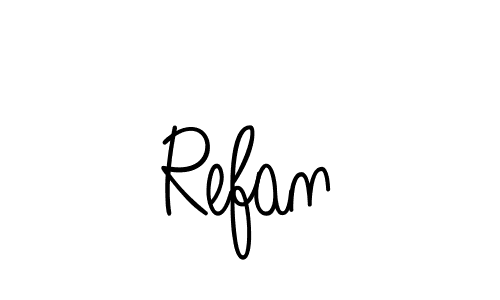 See photos of Refan official signature by Spectra . Check more albums & portfolios. Read reviews & check more about Angelique-Rose-font-FFP font. Refan signature style 5 images and pictures png