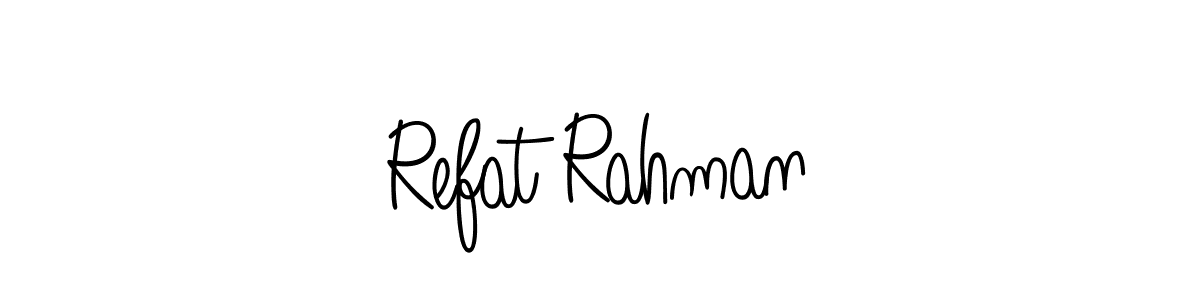 Also we have Refat Rahman name is the best signature style. Create professional handwritten signature collection using Angelique-Rose-font-FFP autograph style. Refat Rahman signature style 5 images and pictures png