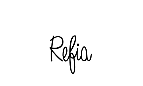 if you are searching for the best signature style for your name Refia. so please give up your signature search. here we have designed multiple signature styles  using Angelique-Rose-font-FFP. Refia signature style 5 images and pictures png